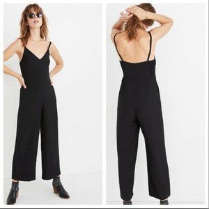 Madewell Black Wide Leg Jumpsuit